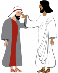 Jesus heals the man born blind